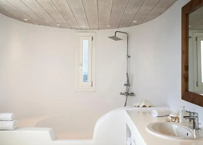 ヴィラ Sagini Agios Lazaros プサロウ